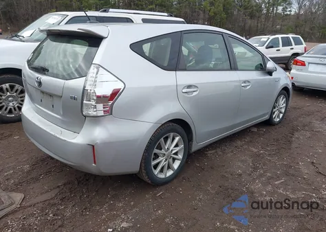 2012 Toyota Prius V Five from USA, damaged, VIN JTDZN3EU5C3129697